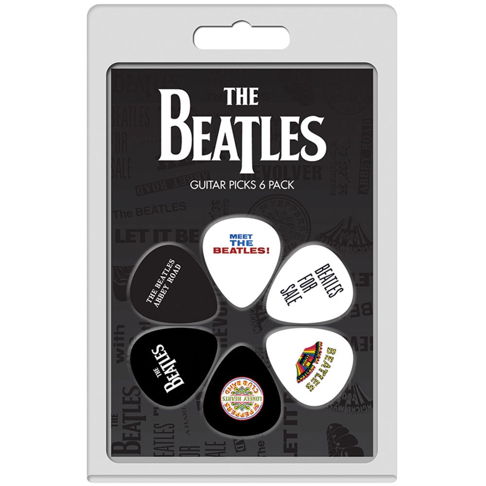 The Beatles - Album Covers 1 6Pack Plectrum - Multicolours